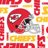 NFL Kansas City Chiefs White Blast Moto E5 Play Skin